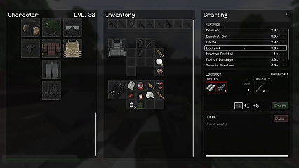 Custom crafting system